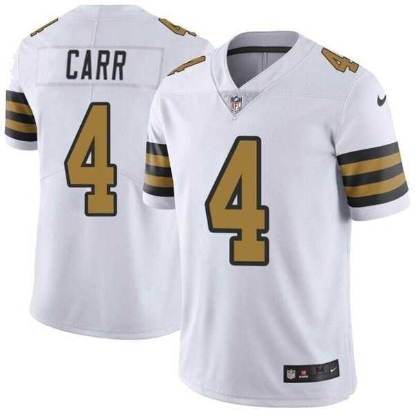 Men & Women & Youth New Orleans Saints #4 Derek Carr White Color Rush Limited Stitched Jersey->minnesota vikings->NFL Jersey